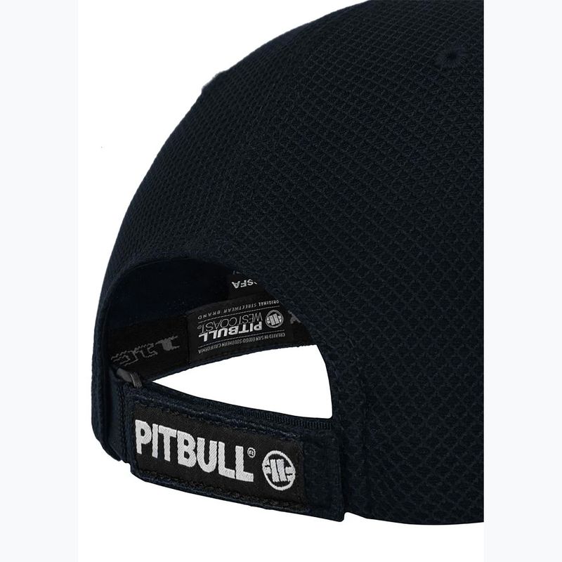 Pitbull Snapback ,,Logo" Hybrid Baseballkappe in Dunkelmarine 7