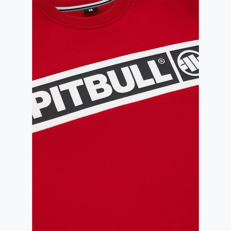 Sweatshrit Herren Pitbull Sherwood Crewneck red 6