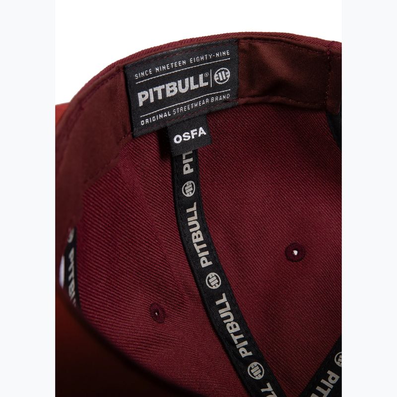 Cap Mütze Pitbull West Coast Snapback Pitbull YP Classic Premium burgundy 7