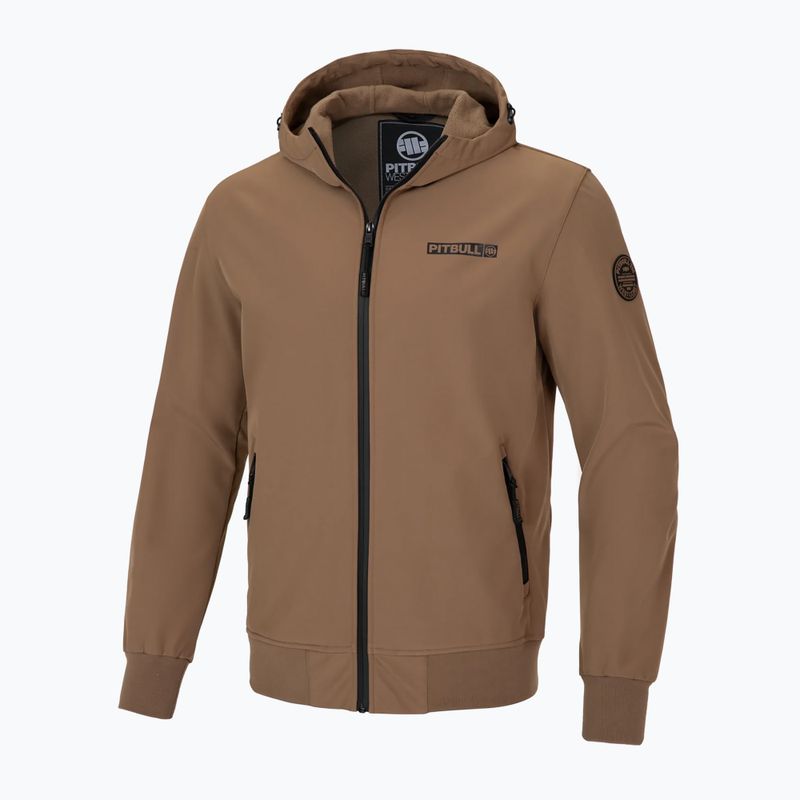 Jacke Herren Pitbull West Coast Midway 2 Softshell coyote brown 4