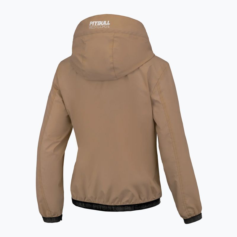 Pitbull West Coast Damenjacke Dahlia 2 Hooded Nylon sand 5