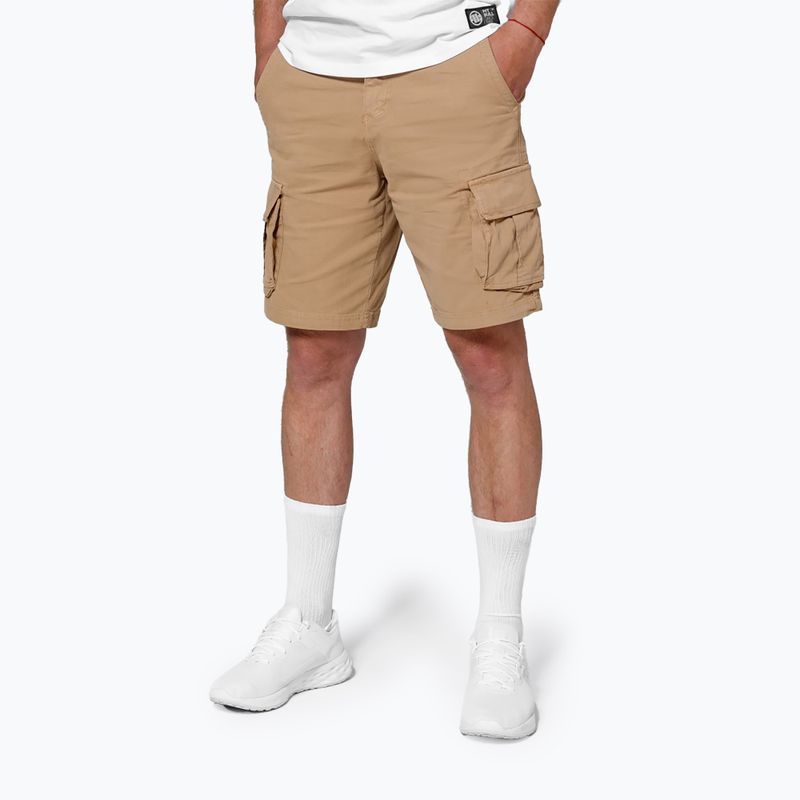 Pitbull West Coast Herren Cargo Jackal Sand Shorts