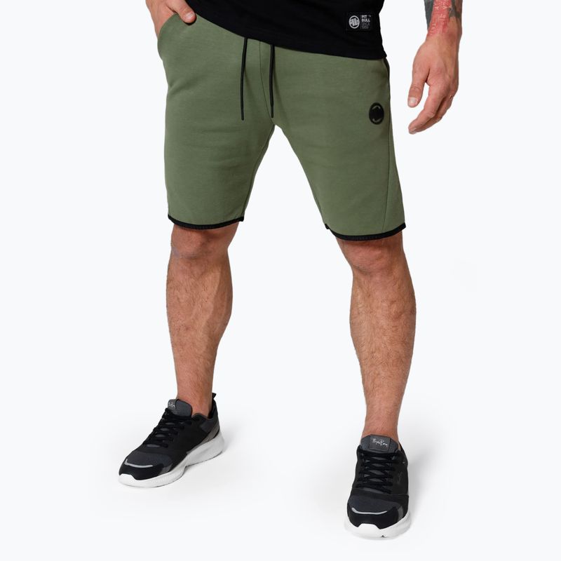 Shorts Herren Pitbull West Coast Dolphin olive