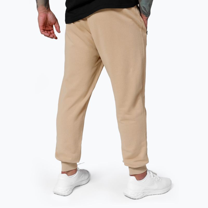 Pitbull West Coast Herren Trackpants Terry Gruppe sand 3