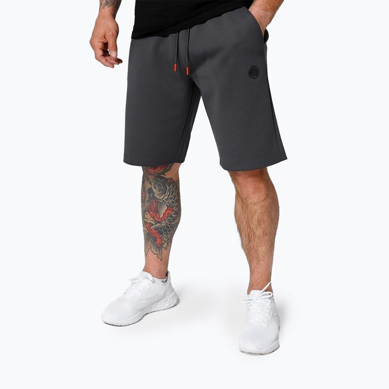 Pitbull West Coast Herren Explorer Shorts graphit