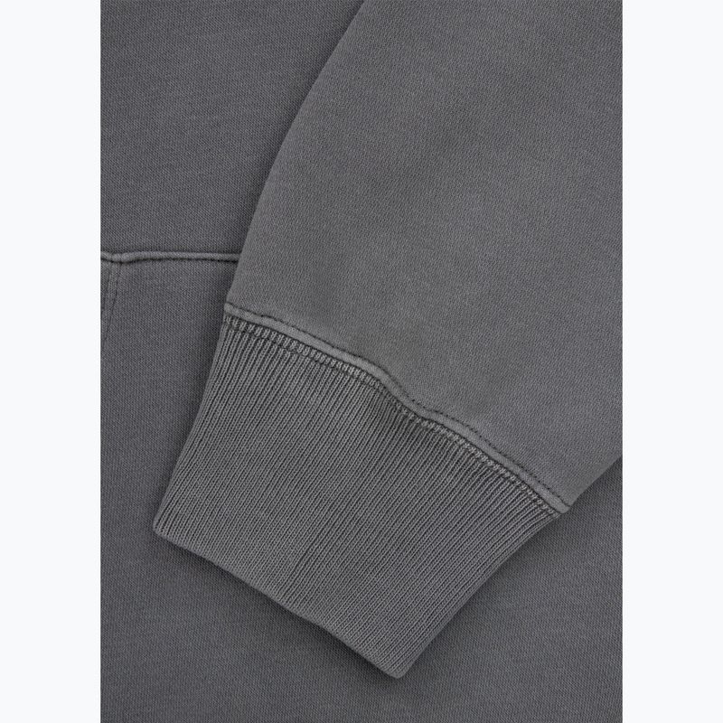 Damen Hoodie Sweatshirt Pitbull West Coast Manzanita Washed Hooded grey