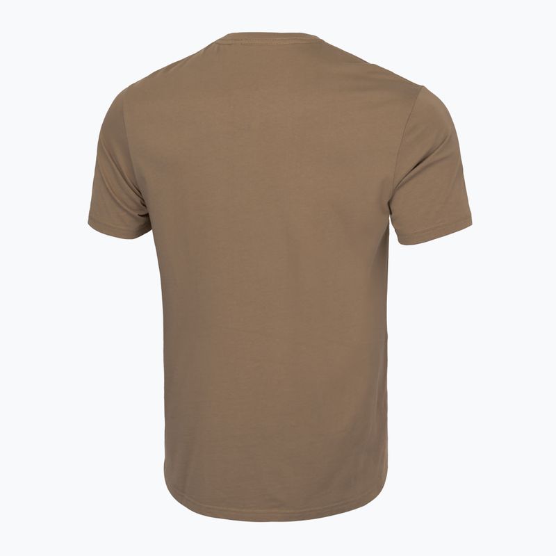 Pitbull West Coast Frauen-T-Shirt Small Logo Kojote braun 2