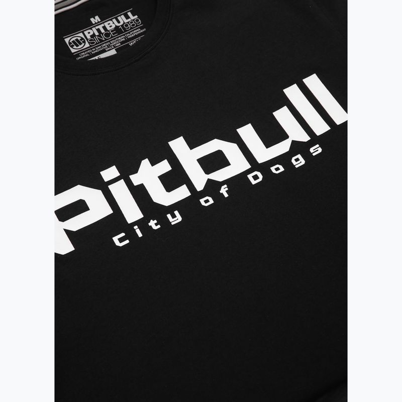 Pitbull Westküste Stadt der Hunde Männer-T-Shirt schwarz 5