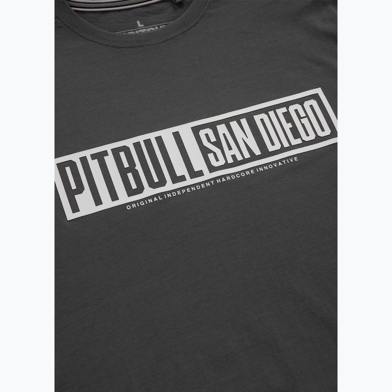 Pitbull Eighty Nine Dog Herren-T-Shirt graphit 9