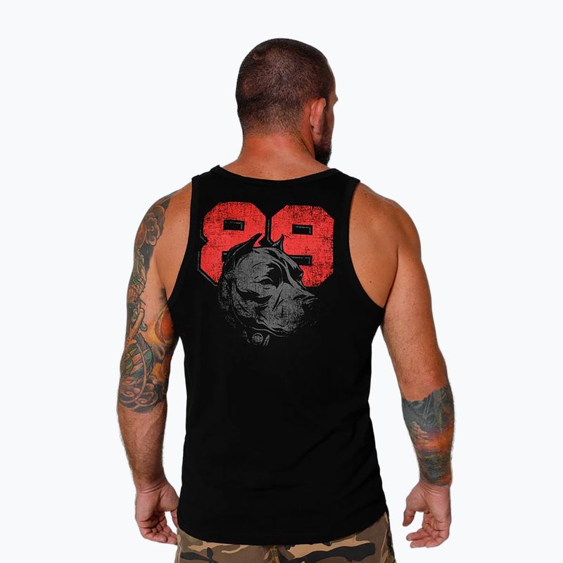 Pitbull West Coast Dog 89 schwarzes Herren Tank Top 3
