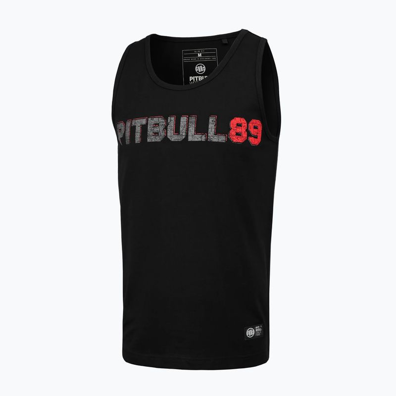 Pitbull West Coast Dog 89 schwarzes Herren Tank Top