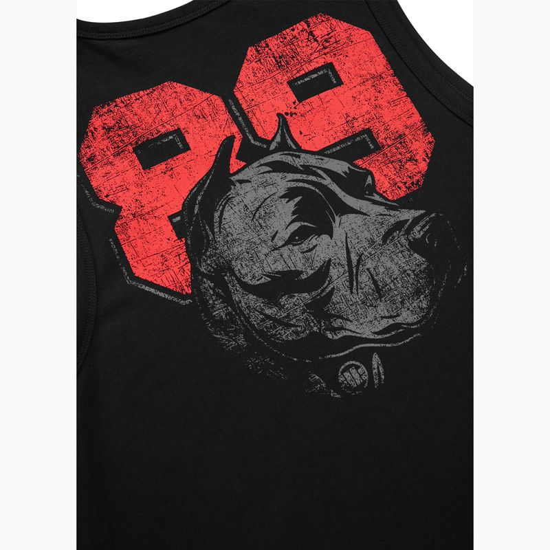 Pitbull West Coast Dog 89 schwarzes Herren Tank Top 5