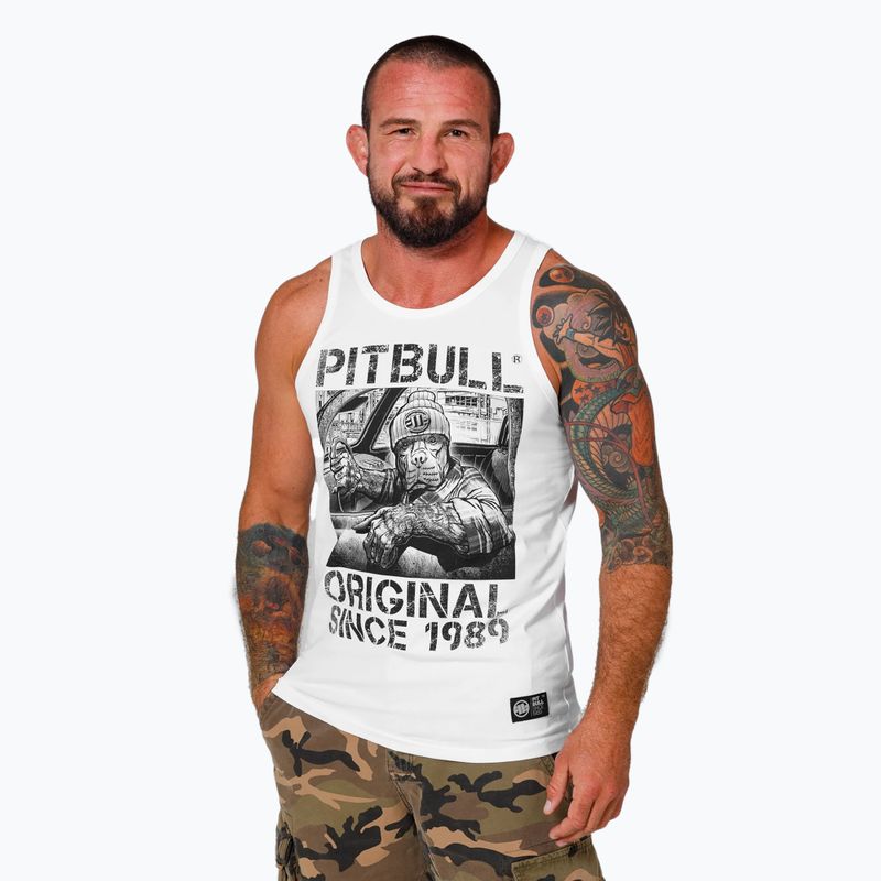 Pitbull West Coast Herren Tank Top Drive weiß