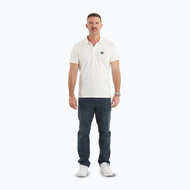 Poloshirt für Männer Pitbull West Coast Polo Jersey Small Logo white 2