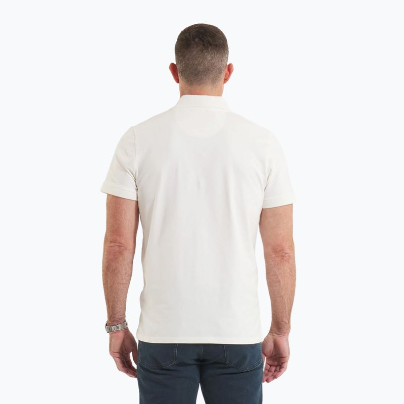 Poloshirt für Männer Pitbull West Coast Polo Jersey Small Logo white 3