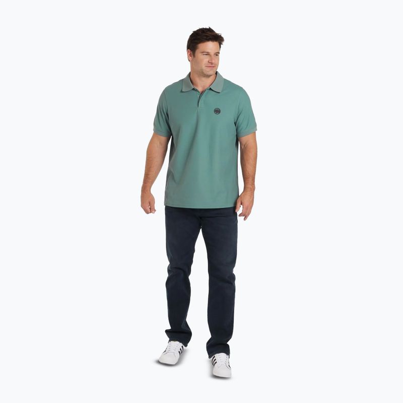 Herren Pitbull Rockey Poloshirt mint 2