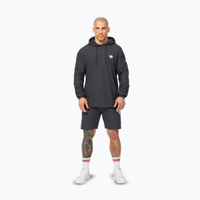 Herren Pitbull West Coast Rockey Sweatshirt graphit 2