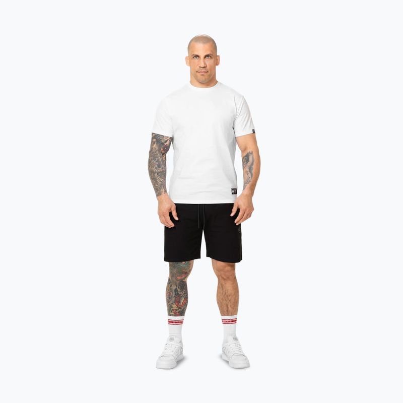 Pitbull West Coast Herren Pique Rockey Shorts schwarz 2