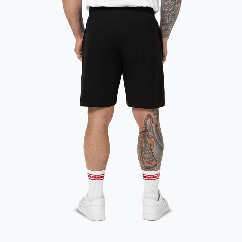 Pitbull West Coast Herren Pique Rockey Shorts schwarz 5