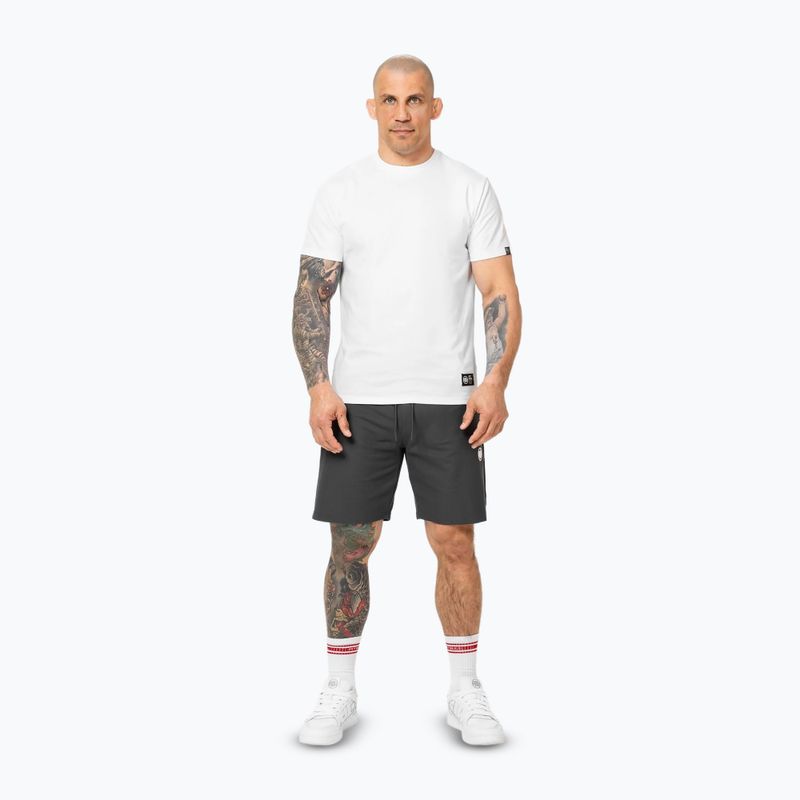 Pitbull West Coast Herren Pique Rockey Shorts graphit 2