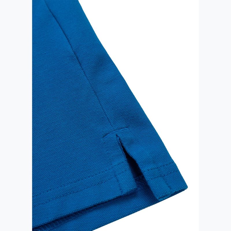 Herren-Poloshirt Pitbull Polo Pique Stripes Regular royal blue 9