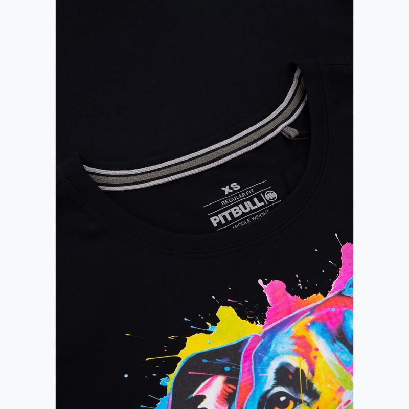 Pitbull West Coast Frauen-T-Shirt Aquarell schwarz 6