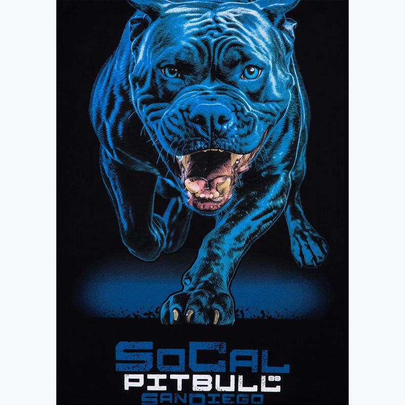 Pitbull West Coast Männer-T-Shirt In Blau schwarz