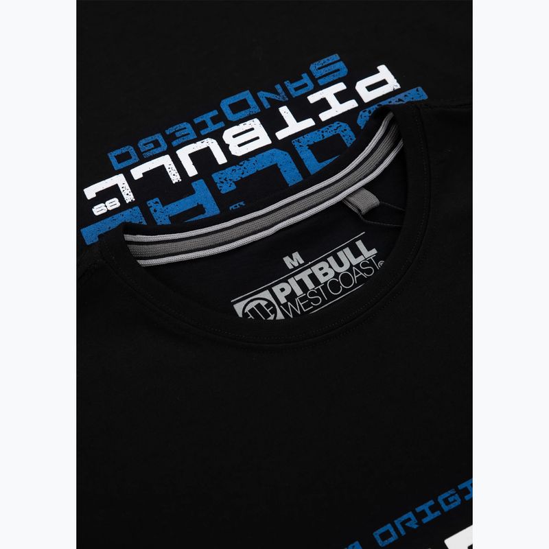 Pitbull West Coast Männer-T-Shirt In Blau schwarz