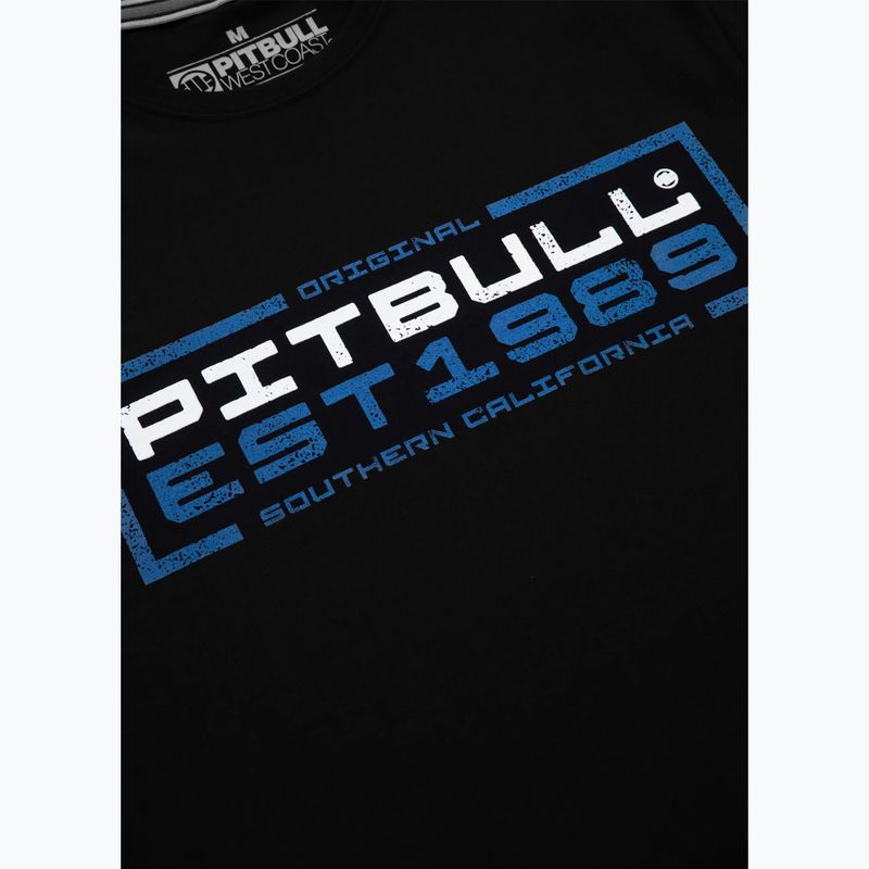 Pitbull West Coast Männer-T-Shirt In Blau schwarz