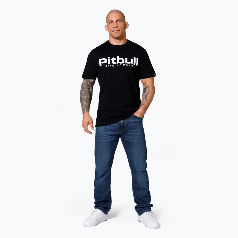 Pitbull West Coast City Of Dogs Herren-T-Shirt 214047900002 schwarz 2