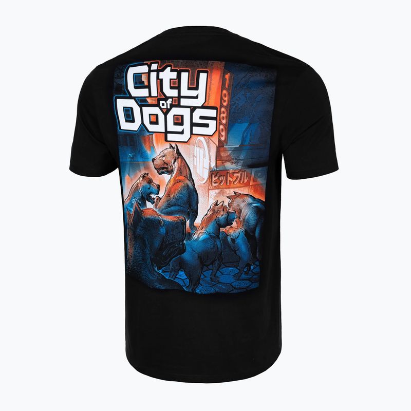 Pitbull West Coast City Of Dogs Herren-T-Shirt 214047900002 schwarz 5