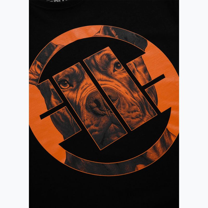 Shirt Herren Pitbull West Coast Orange Dog 24 black 6