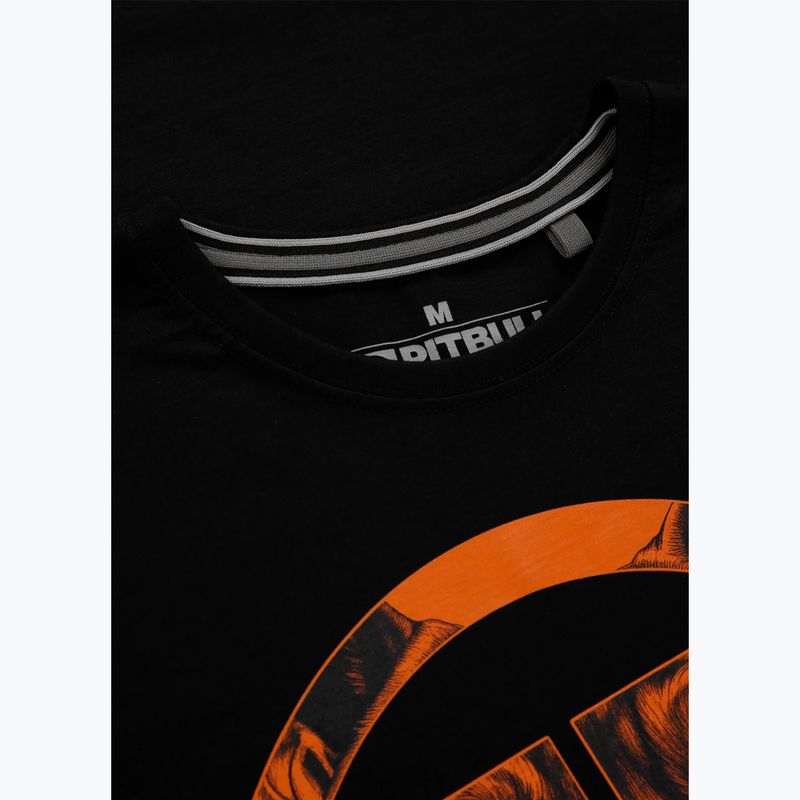 Shirt Herren Pitbull West Coast Orange Dog 24 black 7