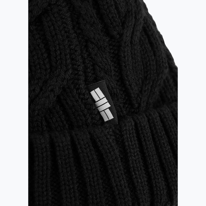 Wintermütze Herren Pitbull Beanie Snow Crew black 3