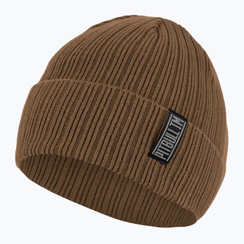 Herren Wintermütze Pitbull Beanie Silvas TM coyote braun    Neu