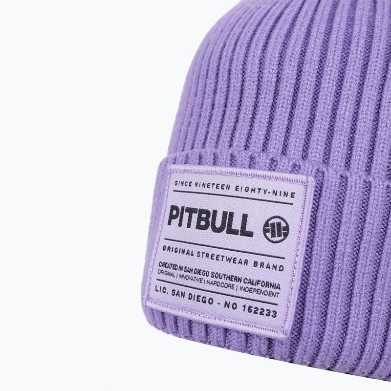 Wintermütze Herren Pitbull Beanie Dock Lilac 3