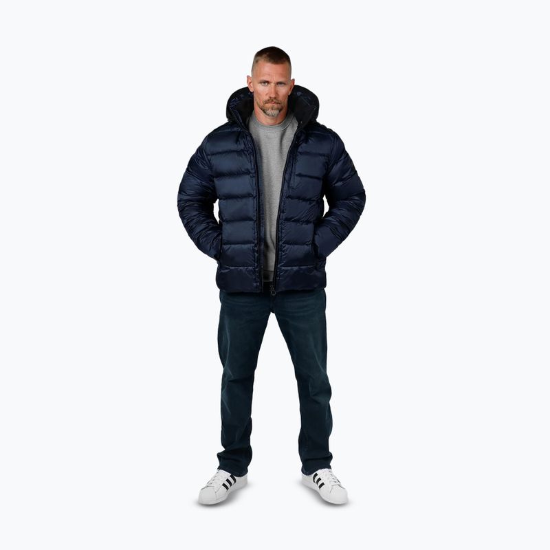 Winterjacke Herren Pitbull Barles Ribstop Padded Hooded dark navy 2