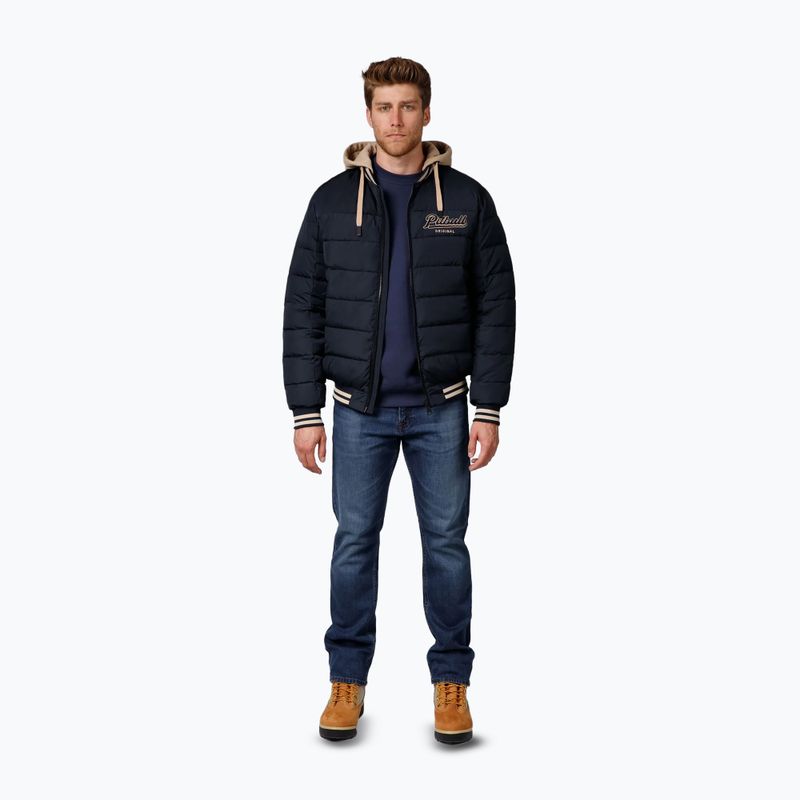 Jacke Herren Pitbull Hidden Quilted Hooded dark navy/beige 2