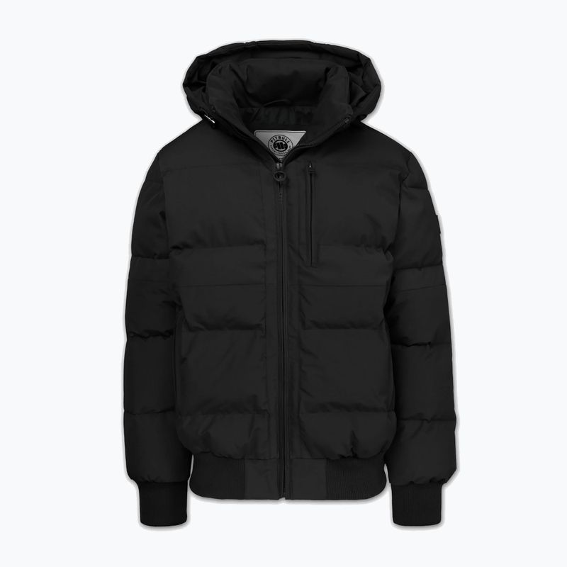Herren Winterjacke Pitbull Patton Quilted Hooded black 5
