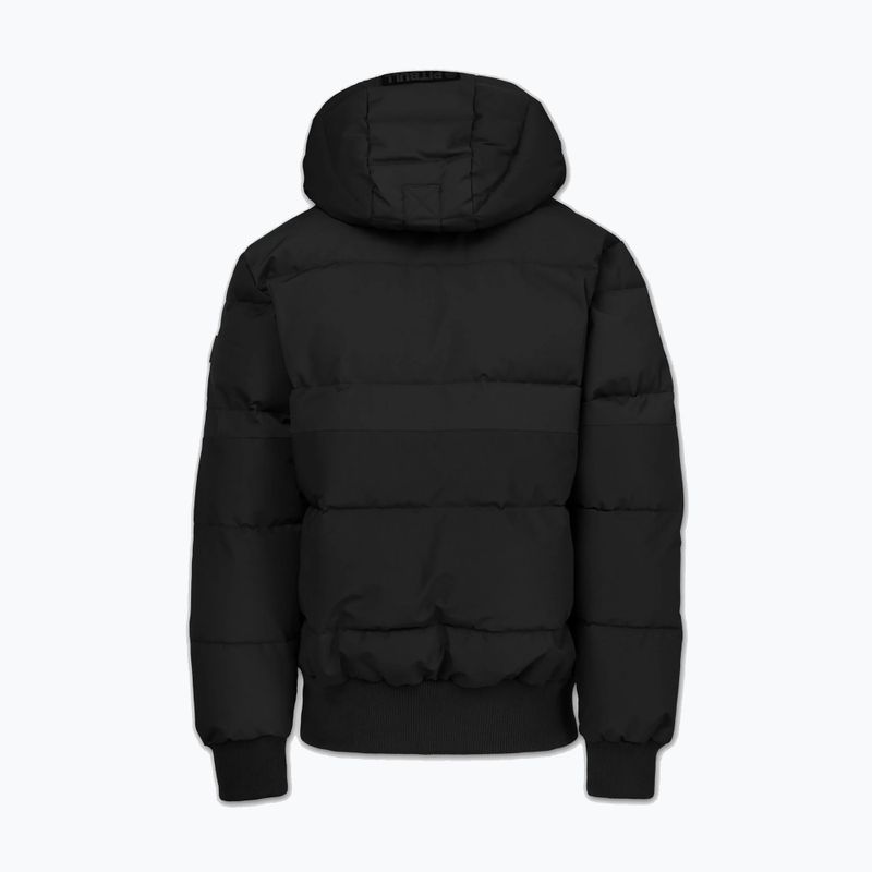Herren Winterjacke Pitbull Patton Quilted Hooded black 6