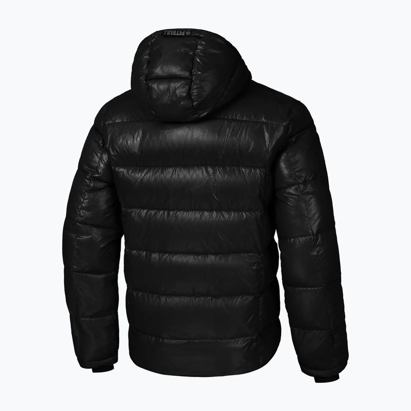 Winterjacke Herren Pitbull Pepperwood Ribstop Padded Hooded black 3