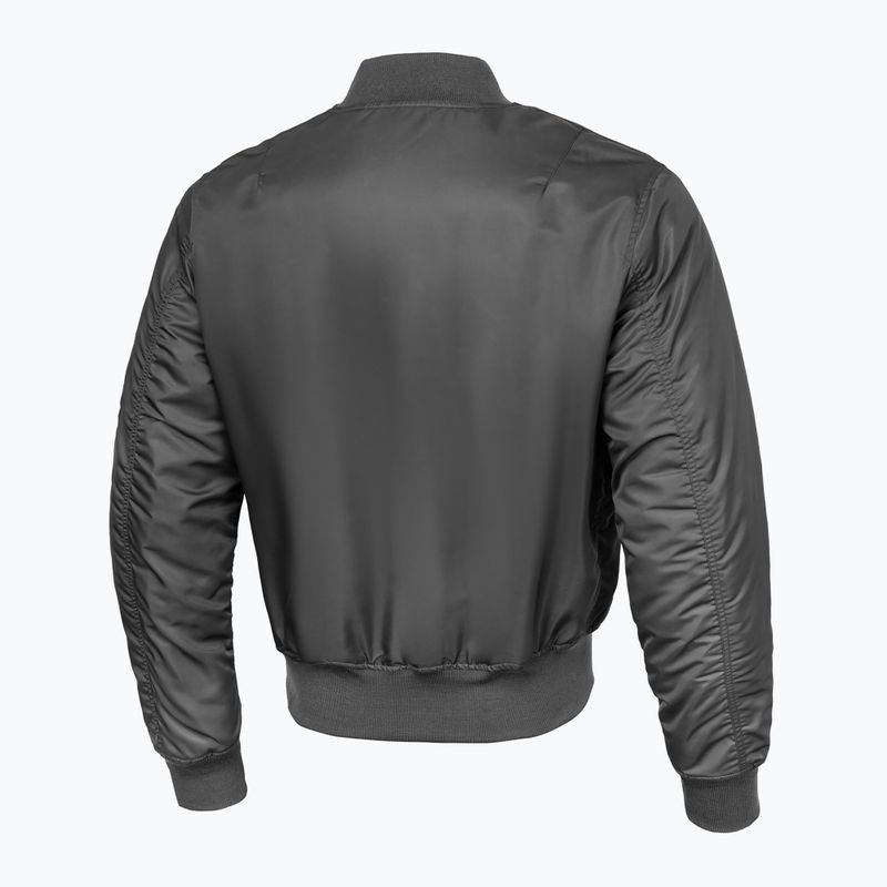 Herren Pitbull West Coast Ma 1 Verano Bomberjacke graphit 5