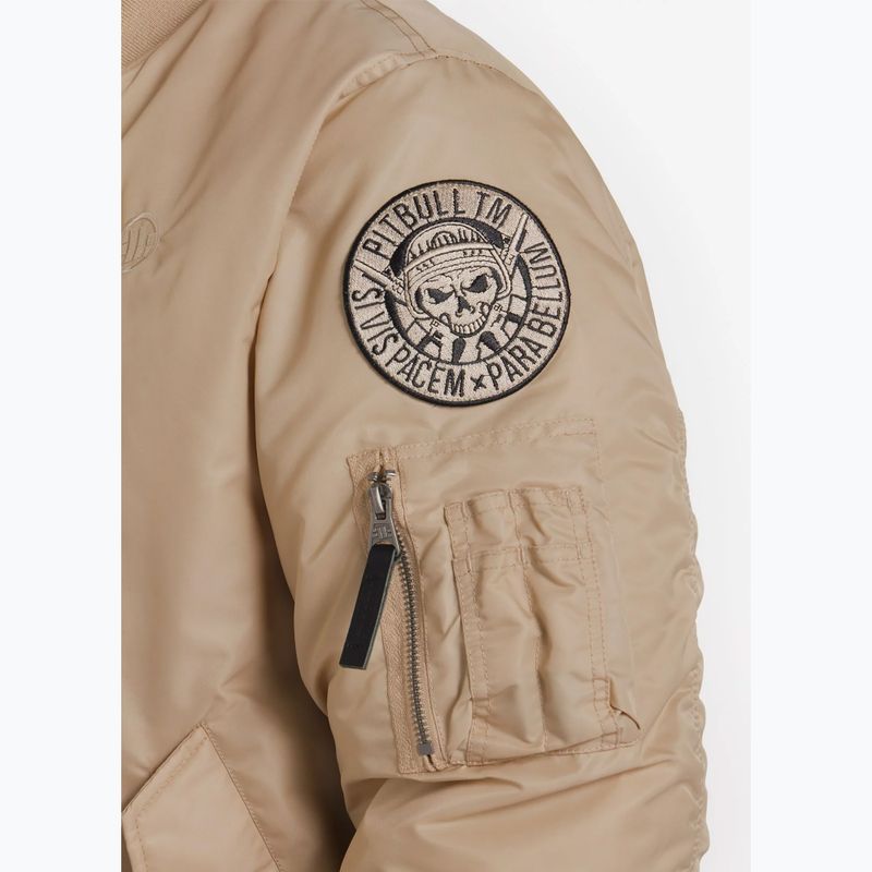 Pitbull West Coast Herren Ma 1 Verano Bomber Sand Jacke 8