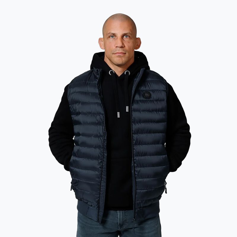 Weste Herren Pitbull Lancaster Quilted dark navy