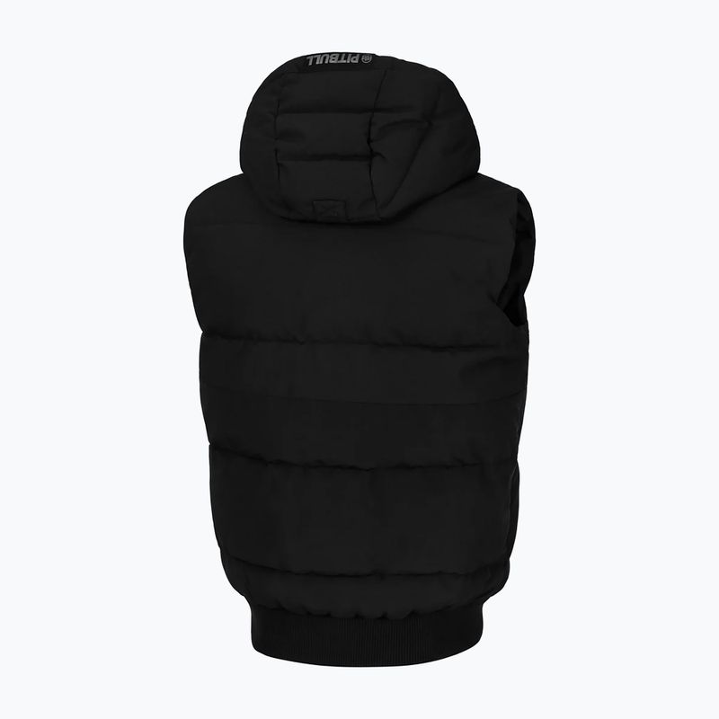 Weste Herren Pitbull Patton Quilted Hooded black 7
