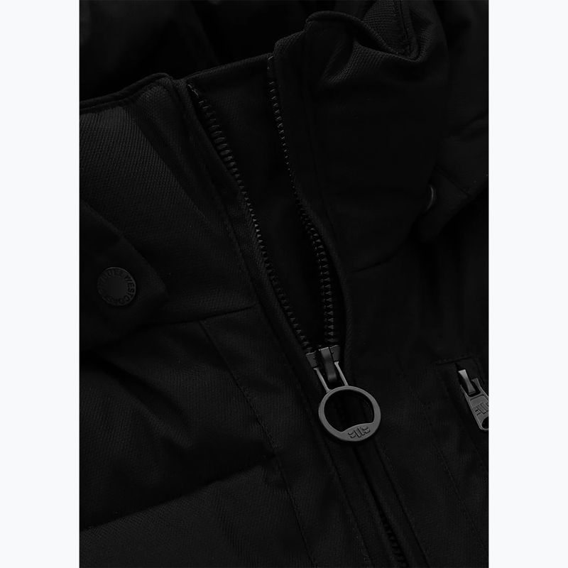 Weste Herren Pitbull Patton Quilted Hooded black 8