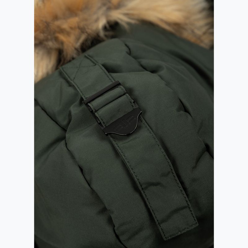 Winterjacke Damen Pitbull Azalea Quilted Hooded olive 5