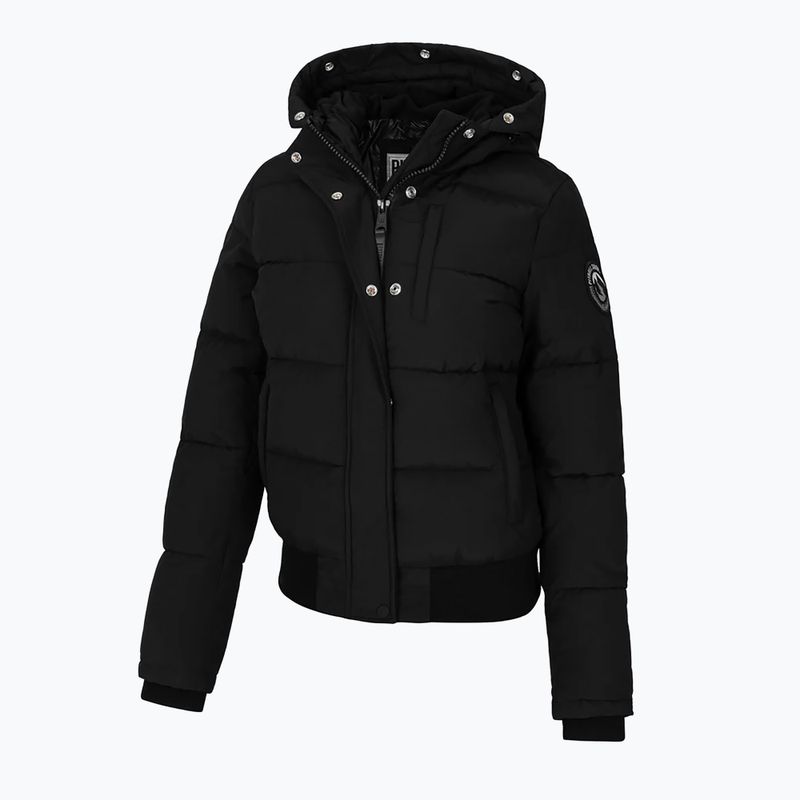 Winterjacke Damen Pitbull Azalea Quilted Hooded black 7