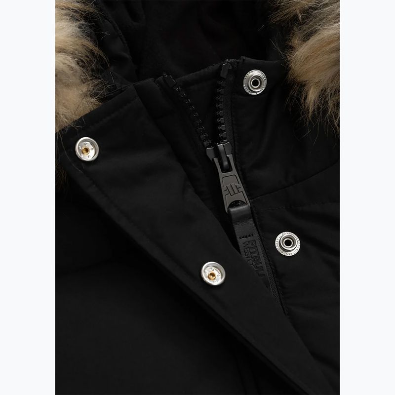 Winterjacke Damen Pitbull Azalea Quilted Hooded black 9
