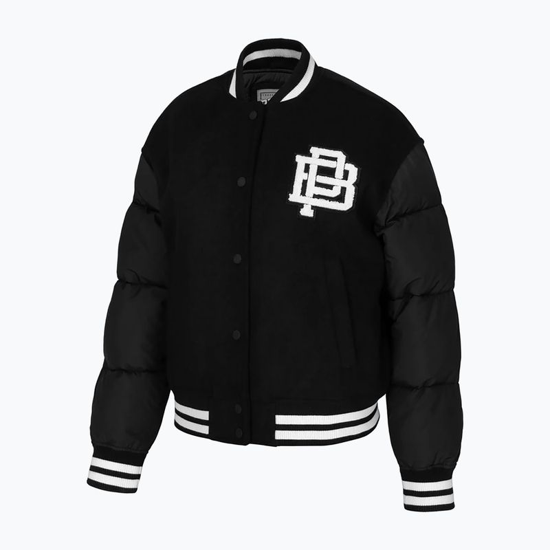 Pitbull Buena Gesteppte Varsity Damenjacke schwarz 6